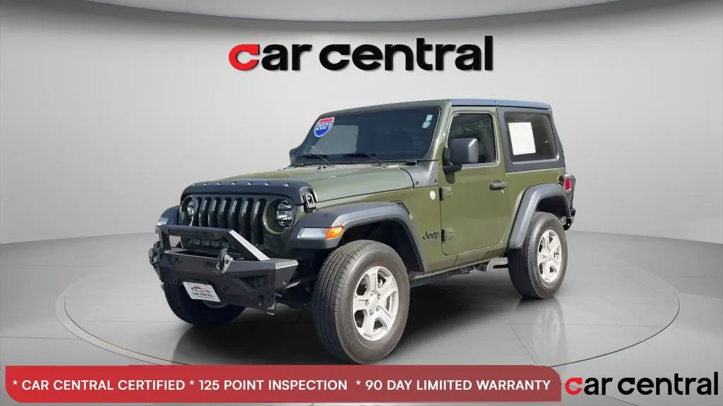 Green 2021 Jeep Wrangler Sport S for sale in Wallingford, CT