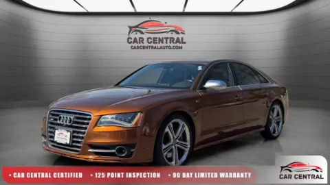 Black 2014 Audi S8 4.0T for sale in Wallingford, CT
