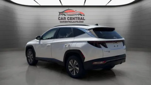 Another view of 2022 Hyundai Tucson Hybrid Blue for sale in Wallingford, CT at Car Central Wallingford