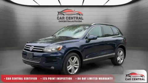 Blue 2014 Volkswagen Touareg V6 TDI for sale in Wallingford, CT