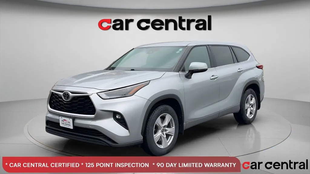 Silver 2023 Toyota Highlander LE for sale in Wallingford, CT