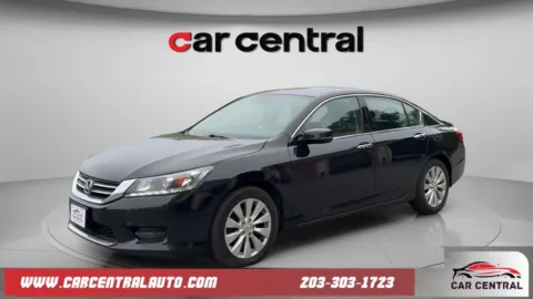 Black 2014 Honda Accord EX-L for sale in Wallingford, CT