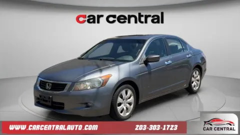 Gray 2009 Honda Accord EX-L for sale in Wallingford, CT