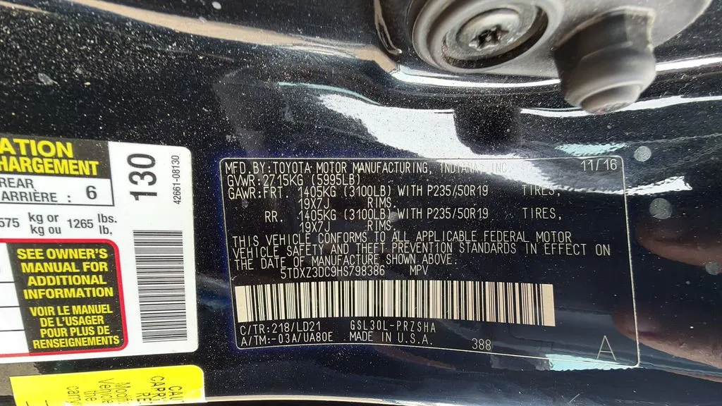 2017 Toyota Sienna SE Premium - Photo 28