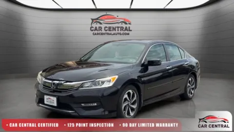 Black 2016 Honda Accord EX-L for sale in Wallingford, CT