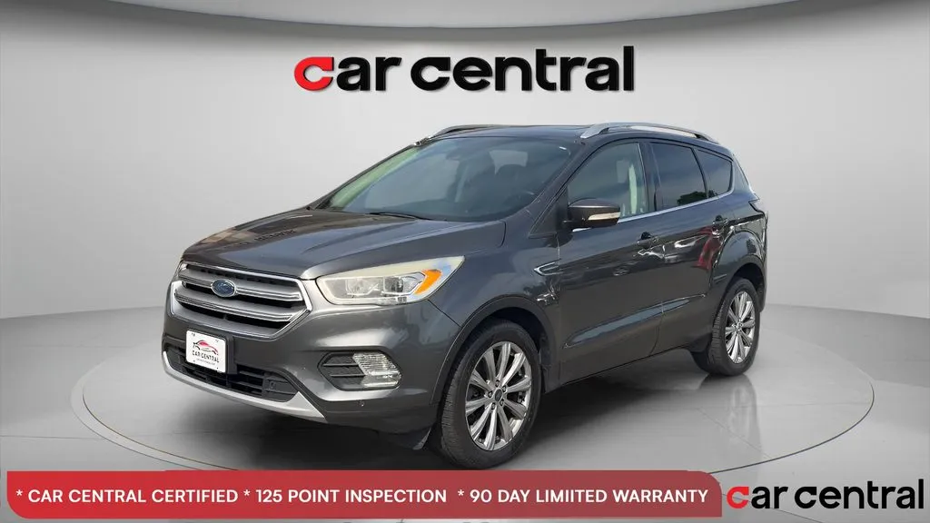 Gray 2017 Ford Escape Titanium for sale in Wallingford, CT