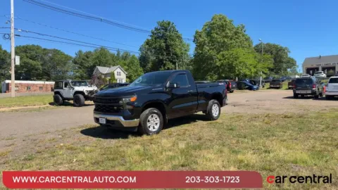 Black 2022 Chevrolet Silverado 1500 WT for sale in Wallingford, CT