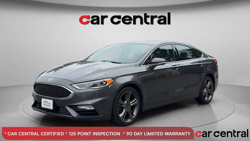 Gray 2018 Ford Fusion Sport for sale in Wallingford, CT