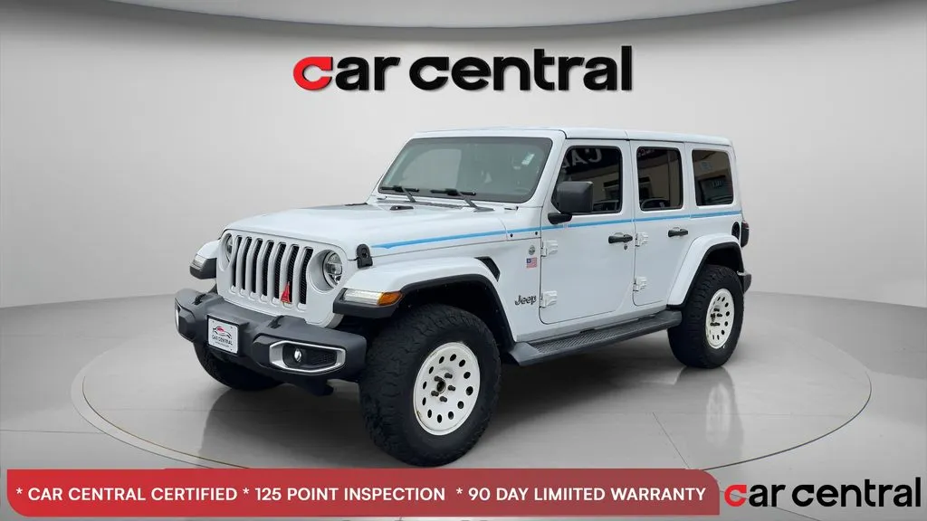 White 2018 Jeep Wrangler Unlimited Sahara for sale in Wallingford, CT