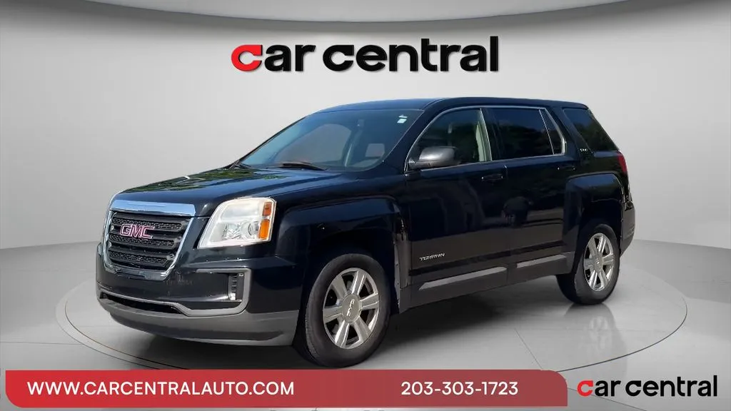 Black 2016 GMC Terrain SLE-1 for sale in Wallingford, CT