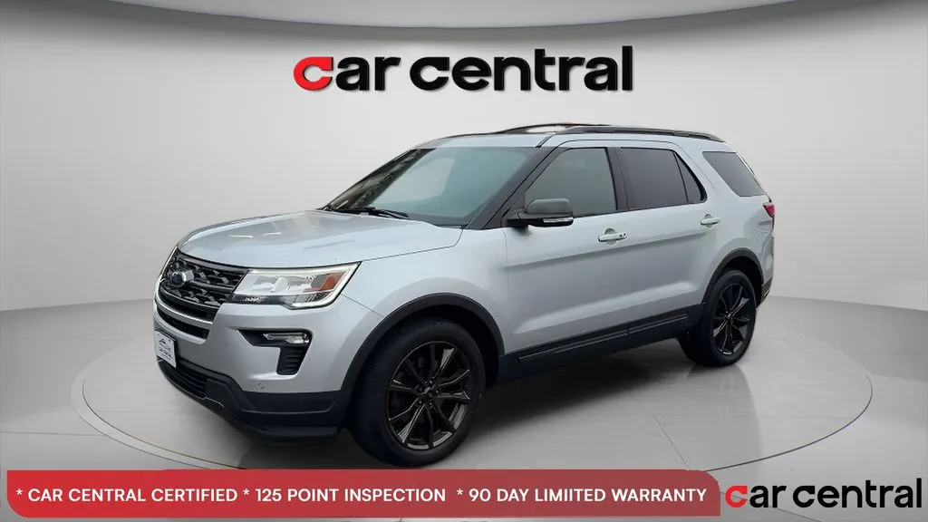 Silver 2018 Ford Explorer XLT for sale in Wallingford, CT