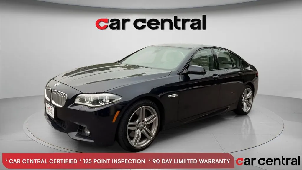 Black 2015 BMW 5 Series 550i xDrive for sale in Wallingford, CT