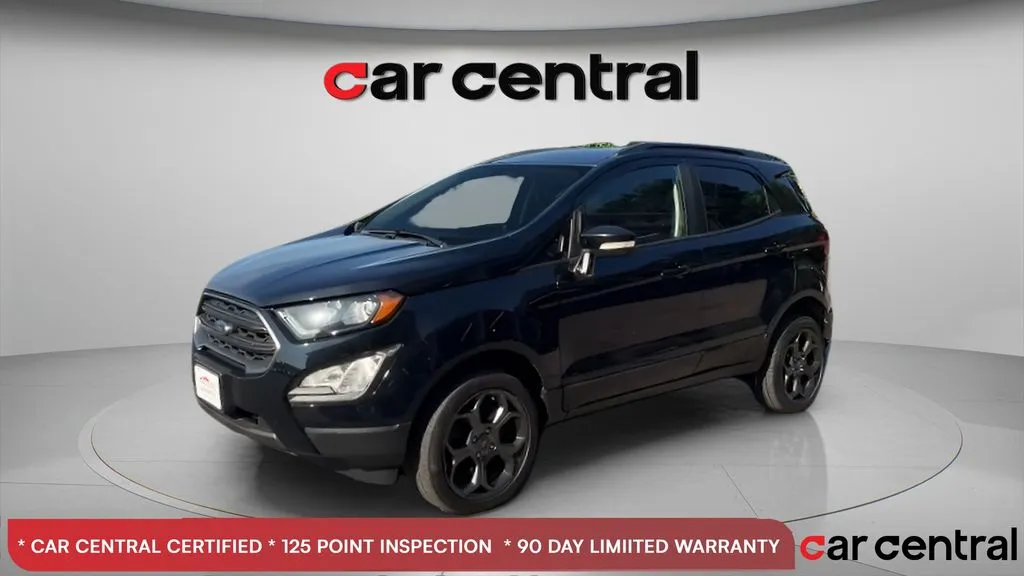 Black 2018 Ford EcoSport SES for sale in Wallingford, CT