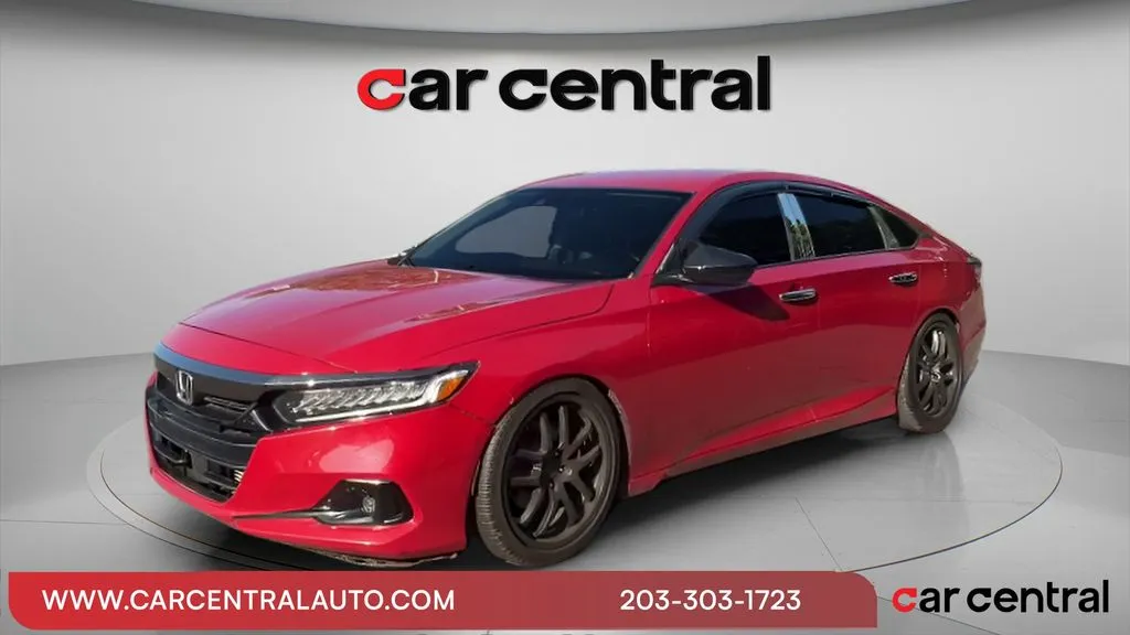 Red 2021 Honda Accord Sport Special Edition for sale in Wallingford, CT