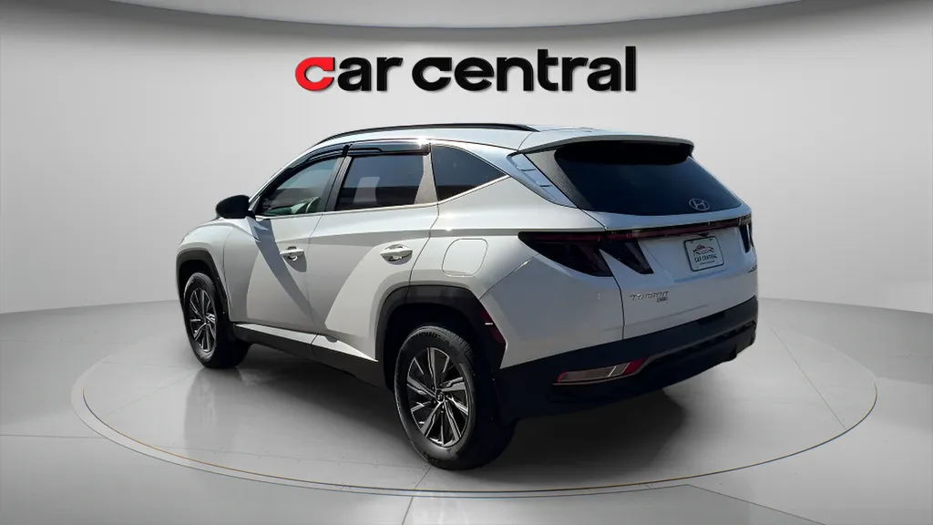 Another view of 2022 Hyundai Tucson Hybrid Blue for sale in Wallingford, CT at Car Central Wallingford