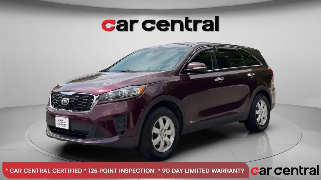 Red 2019 Kia Sorento LX for sale in Wallingford, CT