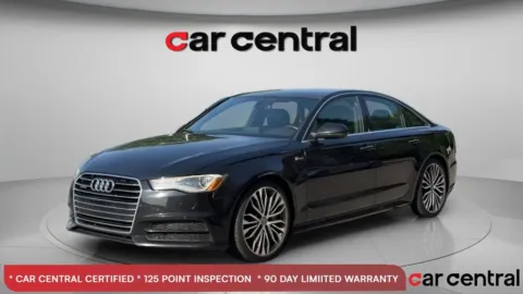Black 2017 Audi A6 3.0T Premium Plus for sale in Wallingford, CT
