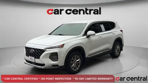 White 2019 Hyundai Santa Fe SE for sale in Wallingford, CT