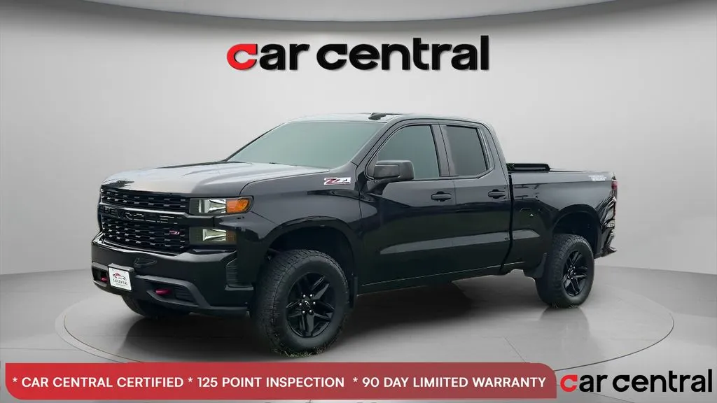 Black 2019 Chevrolet Silverado 1500 Custom Trail Boss for sale in Wallingford, CT