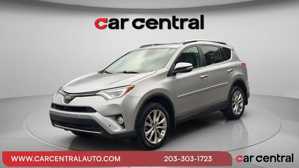 Silver 2018 Toyota RAV4 Limited for sale in Wallingford, CT