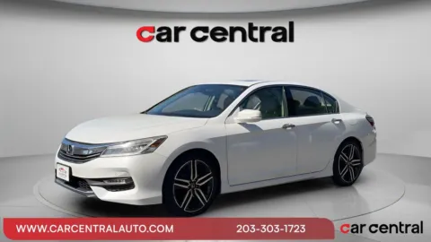 White 2017 Honda Accord Touring for sale in Wallingford, CT