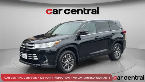 Black 2018 Toyota Highlander XLE for sale in Wallingford, CT