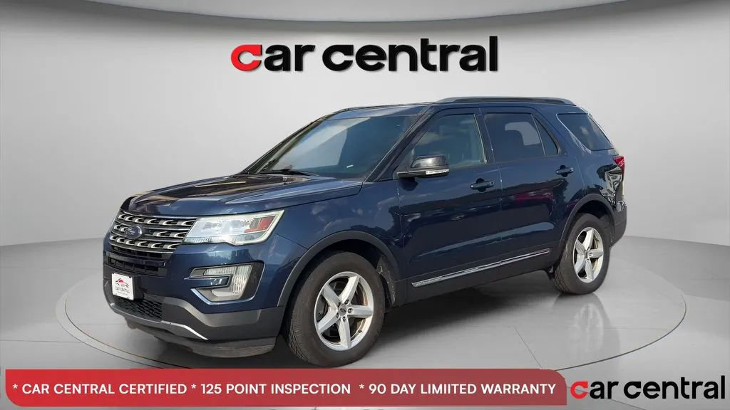 Blue 2017 Ford Explorer XLT for sale in Wallingford, CT