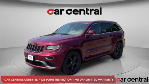 Red 2016 Jeep Grand Cherokee Overland for sale in Wallingford, CT