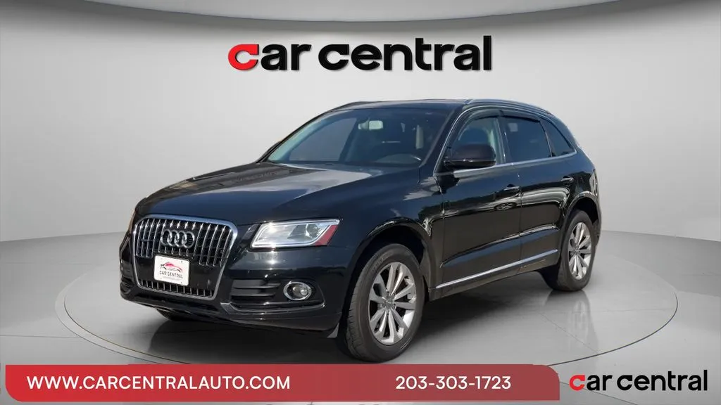 Black 2015 Audi Q5 2.0T Premium Plus for sale in Wallingford, CT