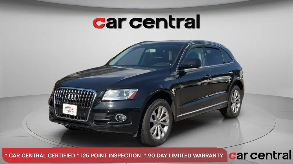 Black 2015 Audi Q5 2.0T Premium Plus for sale in Wallingford, CT