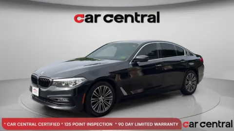 Black 2017 BMW 5 Series 540i xDrive for sale in Wallingford, CT