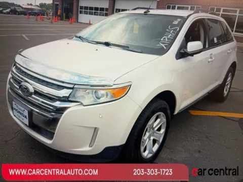 White 2014 Ford Edge SEL for sale in Wallingford, CT