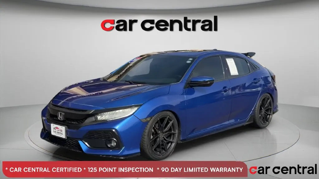 Blue 2017 Honda Civic Sport Touring for sale in Wallingford, CT