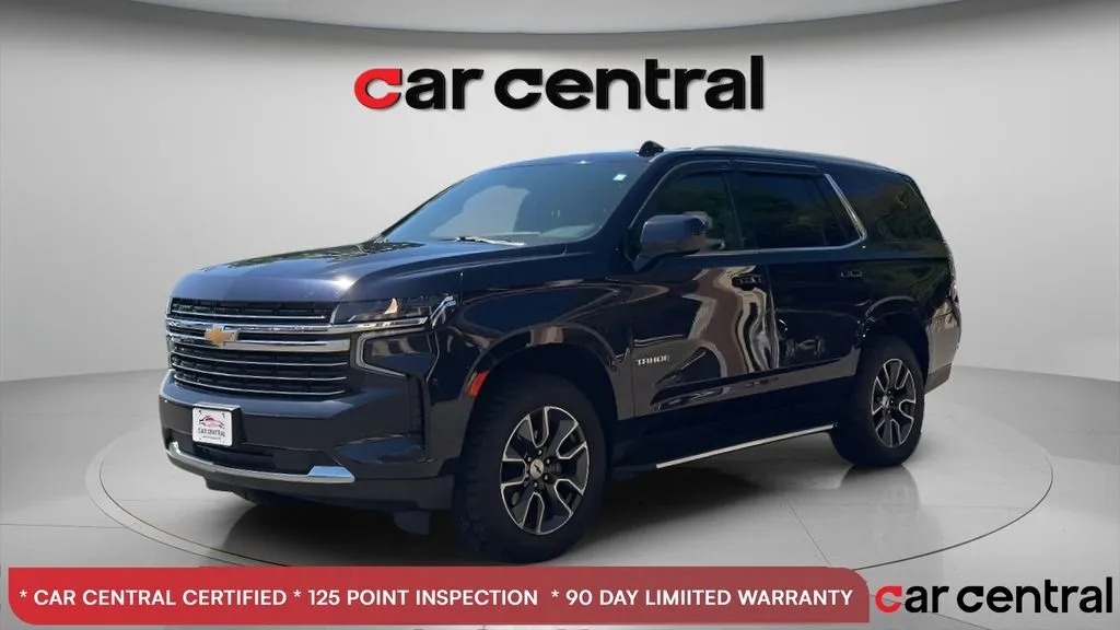 Blue 2021 Chevrolet Tahoe LT for sale in Wallingford, CT