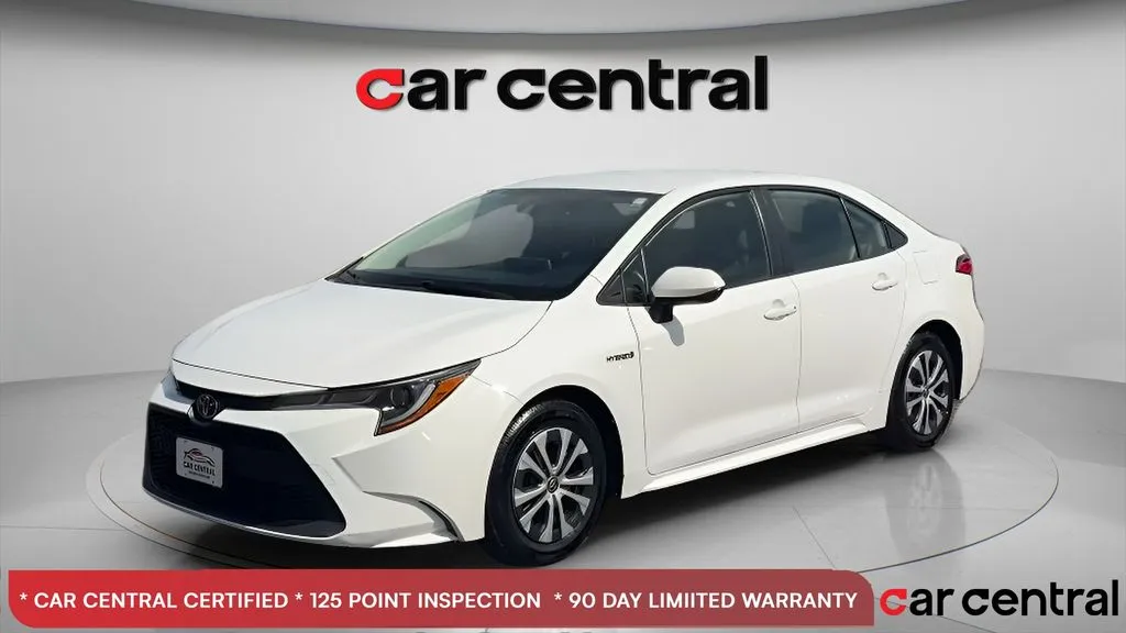 White 2021 Toyota Corolla Hybrid LE for sale in Wallingford, CT