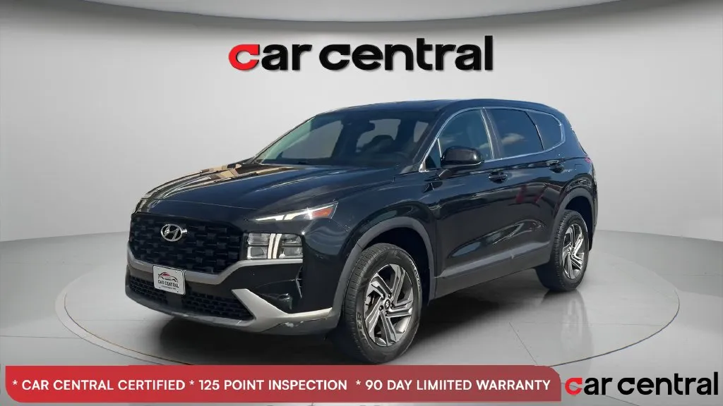 Black 2022 Hyundai Santa Fe SE for sale in Wallingford, CT