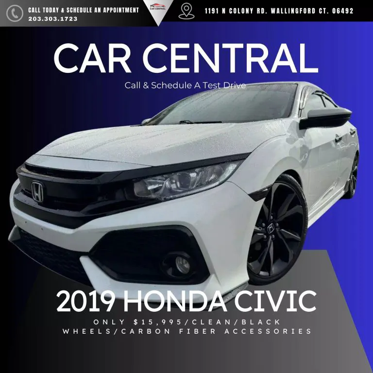 2019 Honda Civic Sport Hatchback 4D for sale in Wallingford, CT