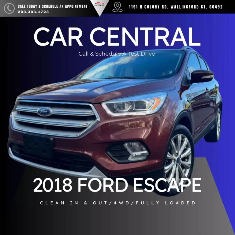 2018 Ford Escape Titanium Sport Utility 4D for sale in Wallingford, CT