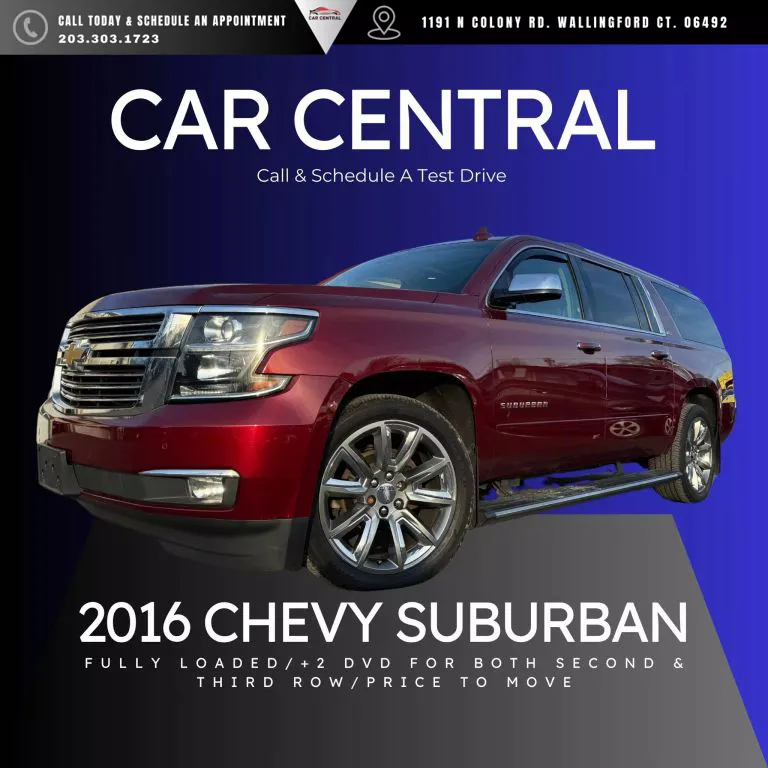 2016 Chevrolet Suburban LTZ Sport Utility 4D for sale in Wallingford, CT