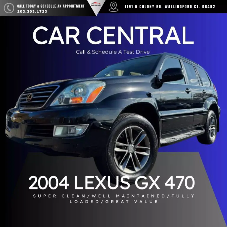 2004 Lexus GX 470 Sport Utility 4D for sale in Wallingford, CT