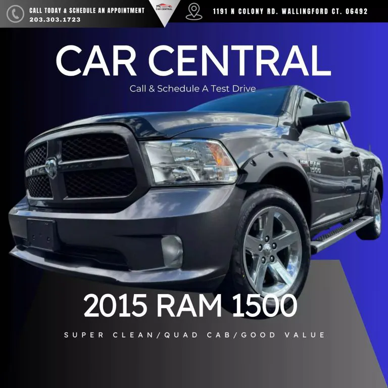 2015 Ram 1500 Quad Cab Tradesman Pickup 4D 6 1/3 ft for sale in Wallingford, CT
