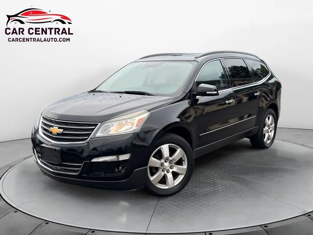 Black 2016 Chevrolet Traverse LTZ Sport Utility 4D for sale in Wallingford, CT