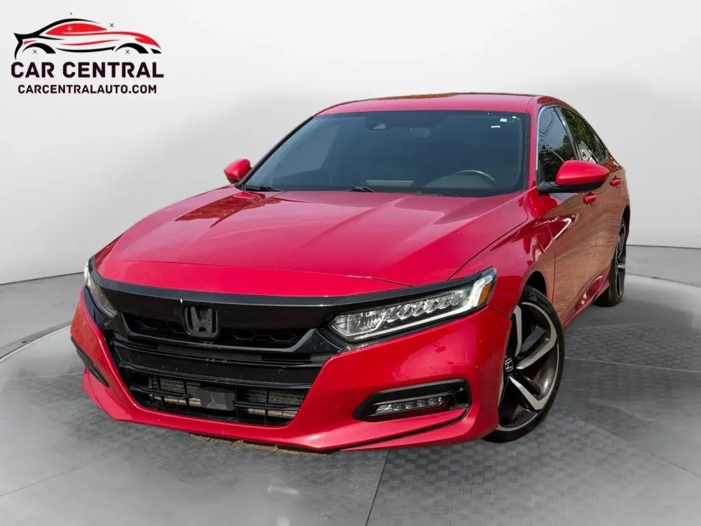 Red 2018 Honda Accord Sport Sedan 4D for sale in Wallingford, CT