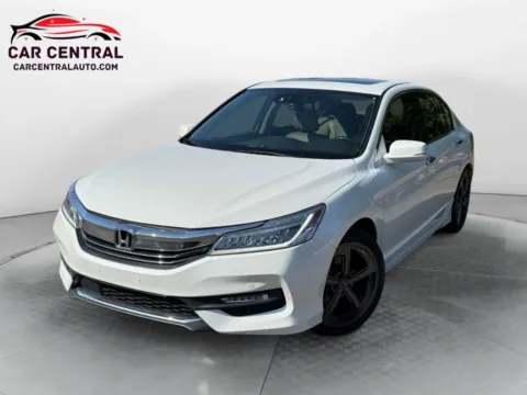 White 2017 Honda Accord Touring Sedan 4D for sale in Wallingford, CT