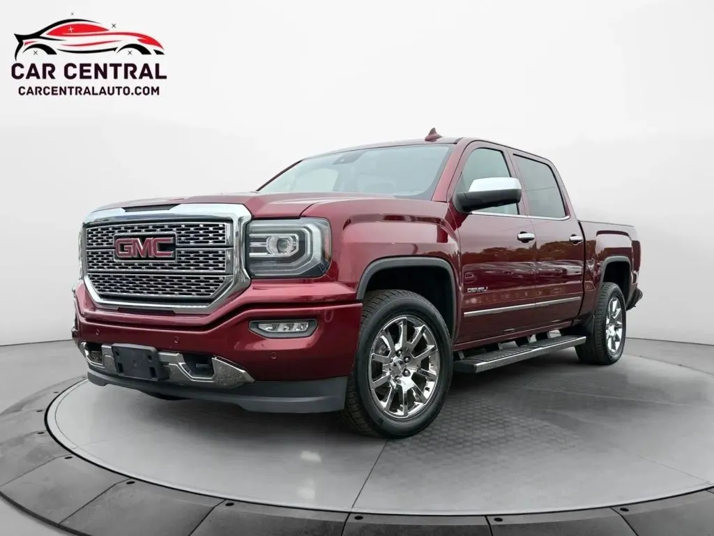 Red 2017 GMC Sierra 1500 Crew Cab Denali Pickup 4D 5 3/4 ft for sale in Wallingford, CT