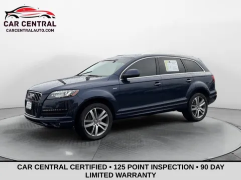 Blue 2015 Audi Q7 3.0T Premium for sale in Wallingford, CT