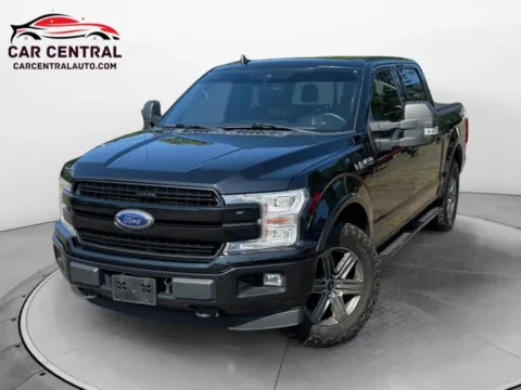 Black 2019 Ford F-150 SuperCrew Cab Lariat Pickup 4D 5 1/2 ft for sale in Wallingford, CT