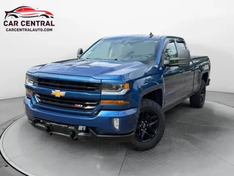 Black 2018 Chevrolet Silverado 1500 Double Cab Z71 LT Pickup 4D 6 1/2 ft for sale in Wallingford, CT