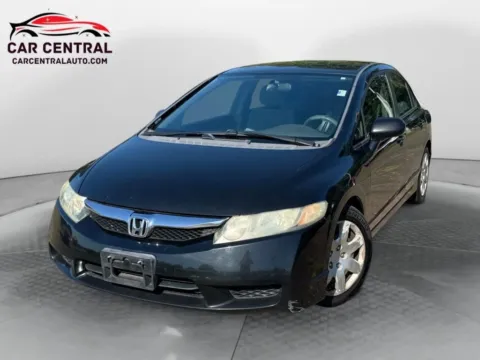 Black 2010 Honda Civic LX Sedan 4D for sale in Wallingford, CT