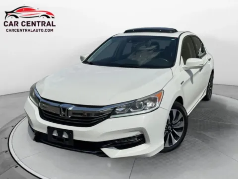 White 2017 Honda Accord Hybrid EX-L Sedan 4D for sale in Wallingford, CT